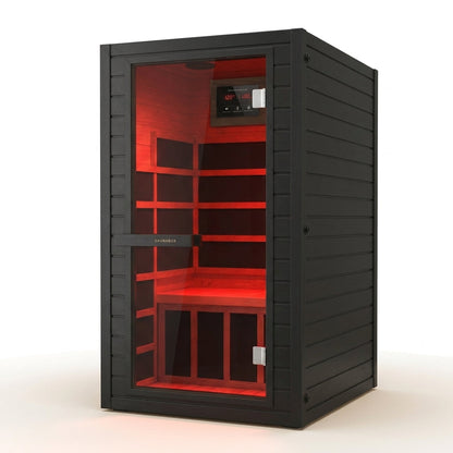 1-Person Full Spectrum Infrared Sauna — Studio Shot