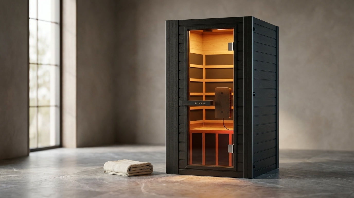 1-Person Full Spectrum Infrared Sauna — Lifestyle