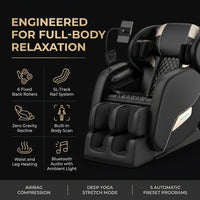 2026 Massage Chair Full Body, Zero Gravity Sl-Track Shiatsu Massage Recliner Chair with Body Scan, 6 Fix Point Rollers,Airbags,Deep Yoga Stretch, Heating Function — Results & Stats