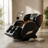 2026 Massage Chair Full Body, Zero Gravity Sl-Track Shiatsu Massage Recliner Chair with Body Scan, 6 Fix Point Rollers,Airbags,Deep Yoga Stretch, Heating Function — Studio Shot