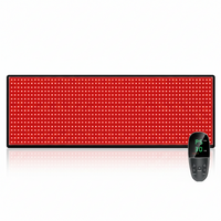 Red Light Therapy Mat Designed for Body Wellness, 1280 LEDs, 660nm 850nm Dual Wavelength, 71x31 Large Pad